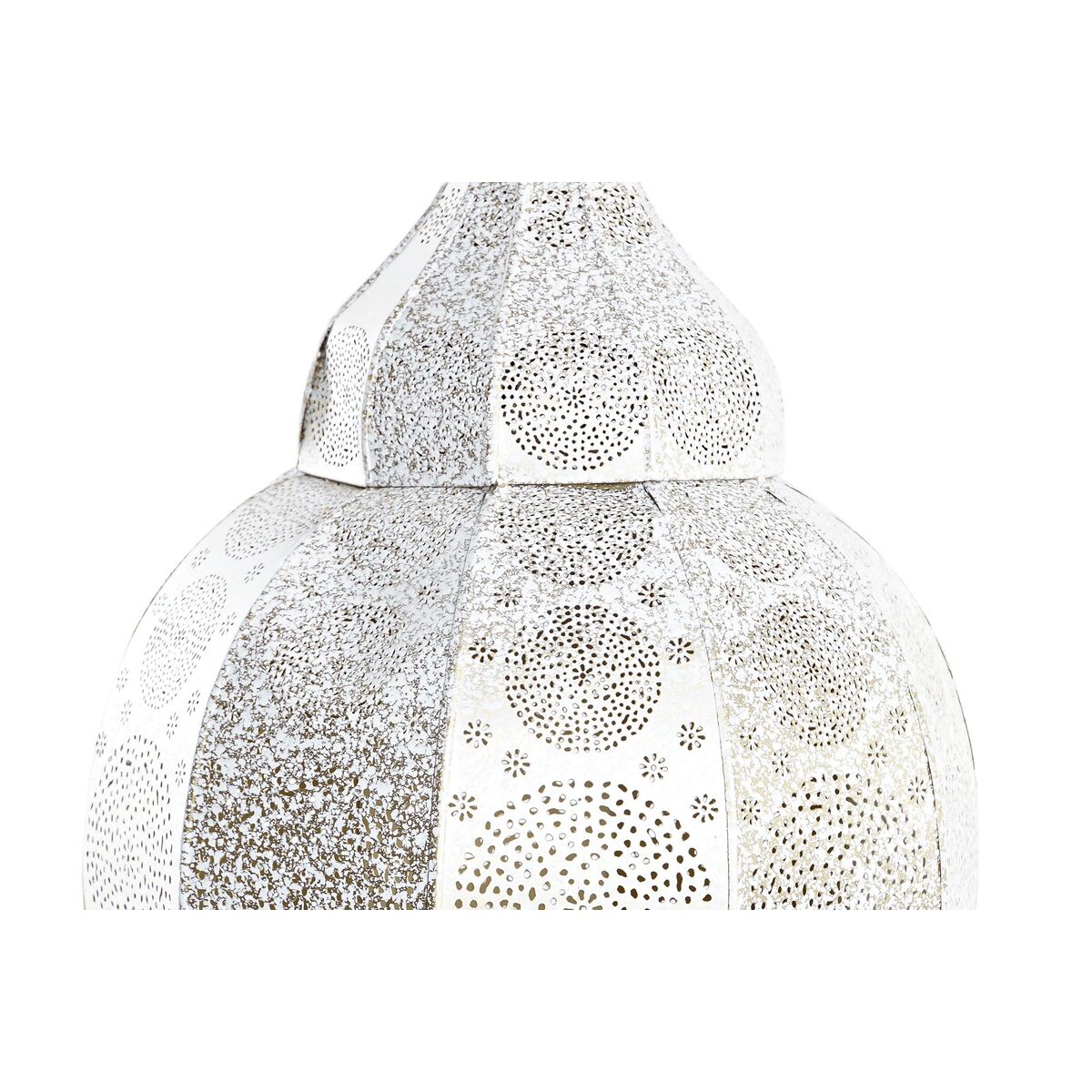 Taklampa DKD Home Decor 31 x 31 x 64 cm Gyllene Vit Järn 50 W - 2