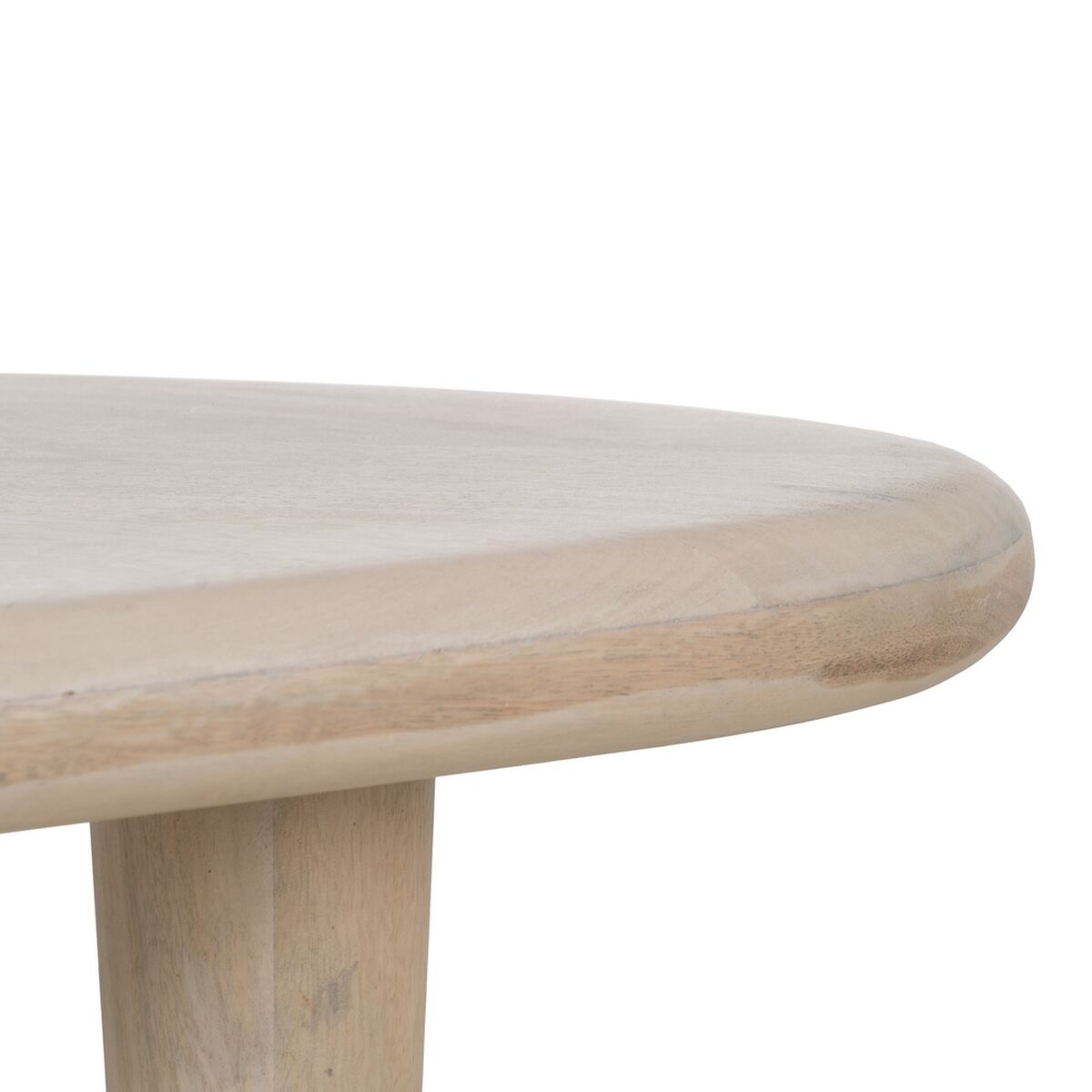 Soffbord Vit Mangoträ 67 x 50 x 38 cm - 5