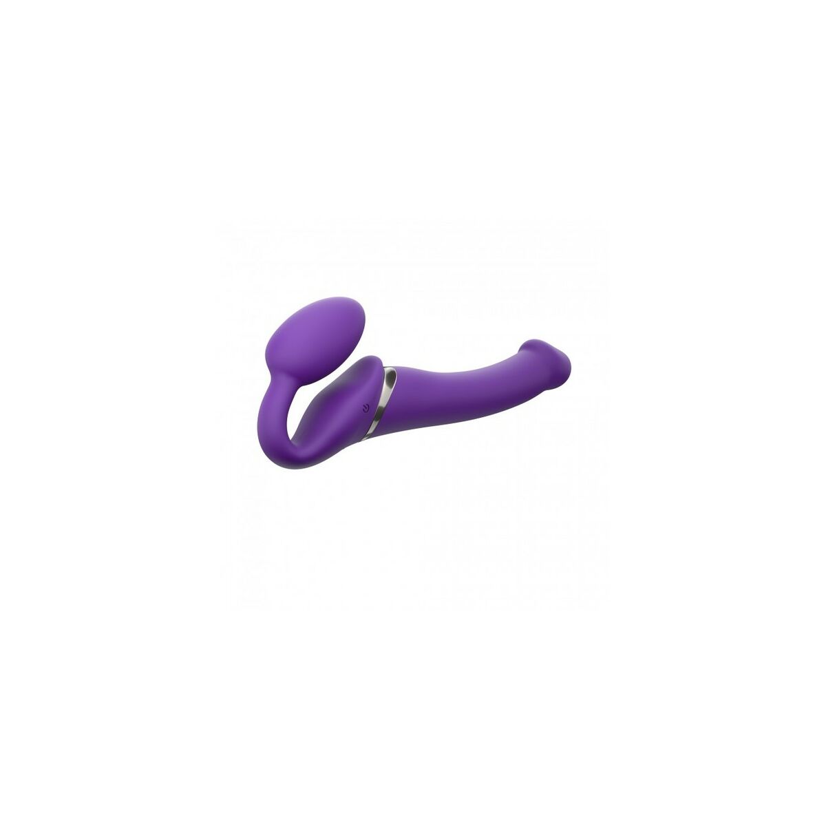 Dildo Strap-on-me Vibrating Remote Controlled 3 Motors Purpur - 4