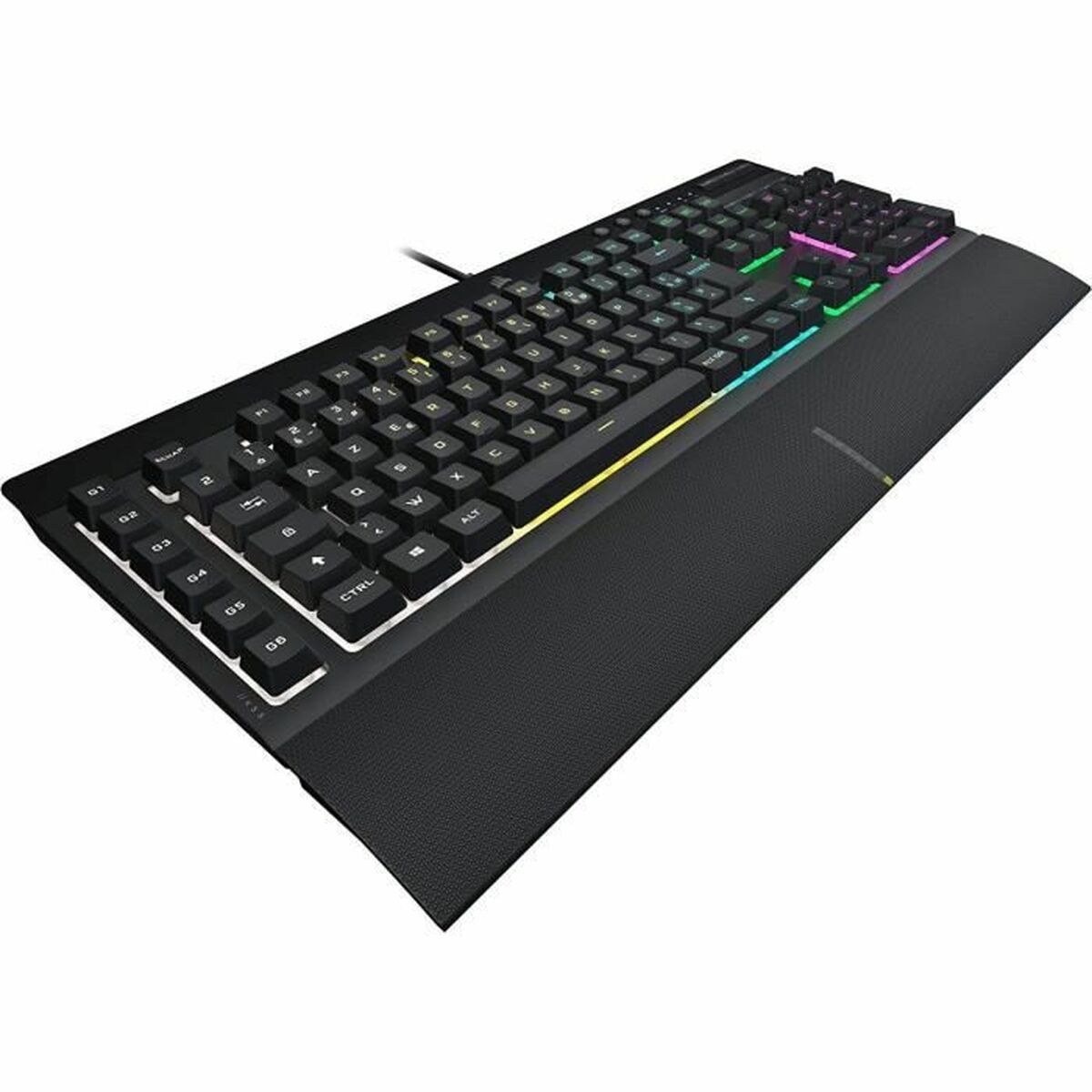 Gaming Tangentbord/ OR: Speltangentbord Corsair K55 RGB PRO AZERTY - 8