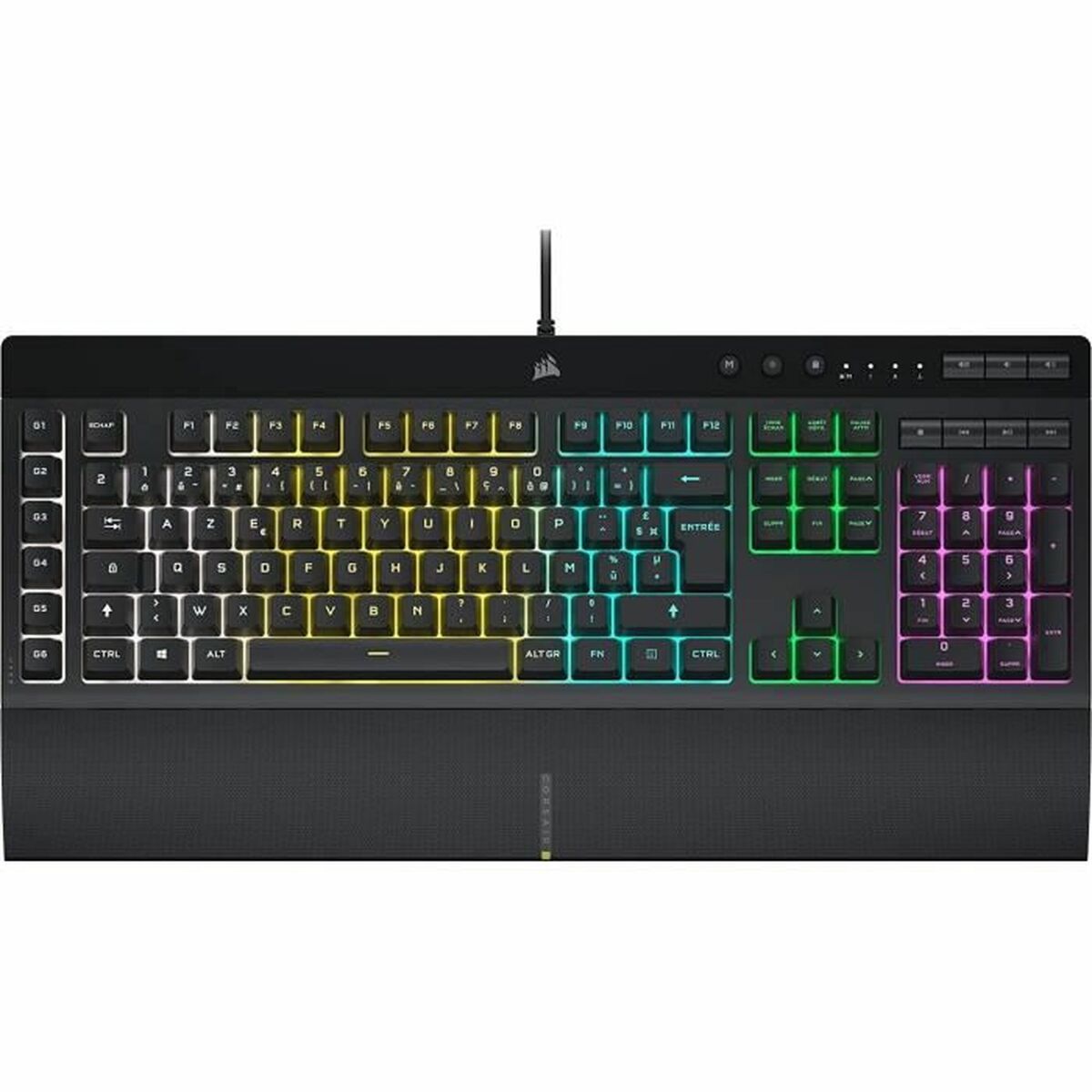 Gaming Tangentbord/ OR: Speltangentbord Corsair K55 RGB PRO AZERTY