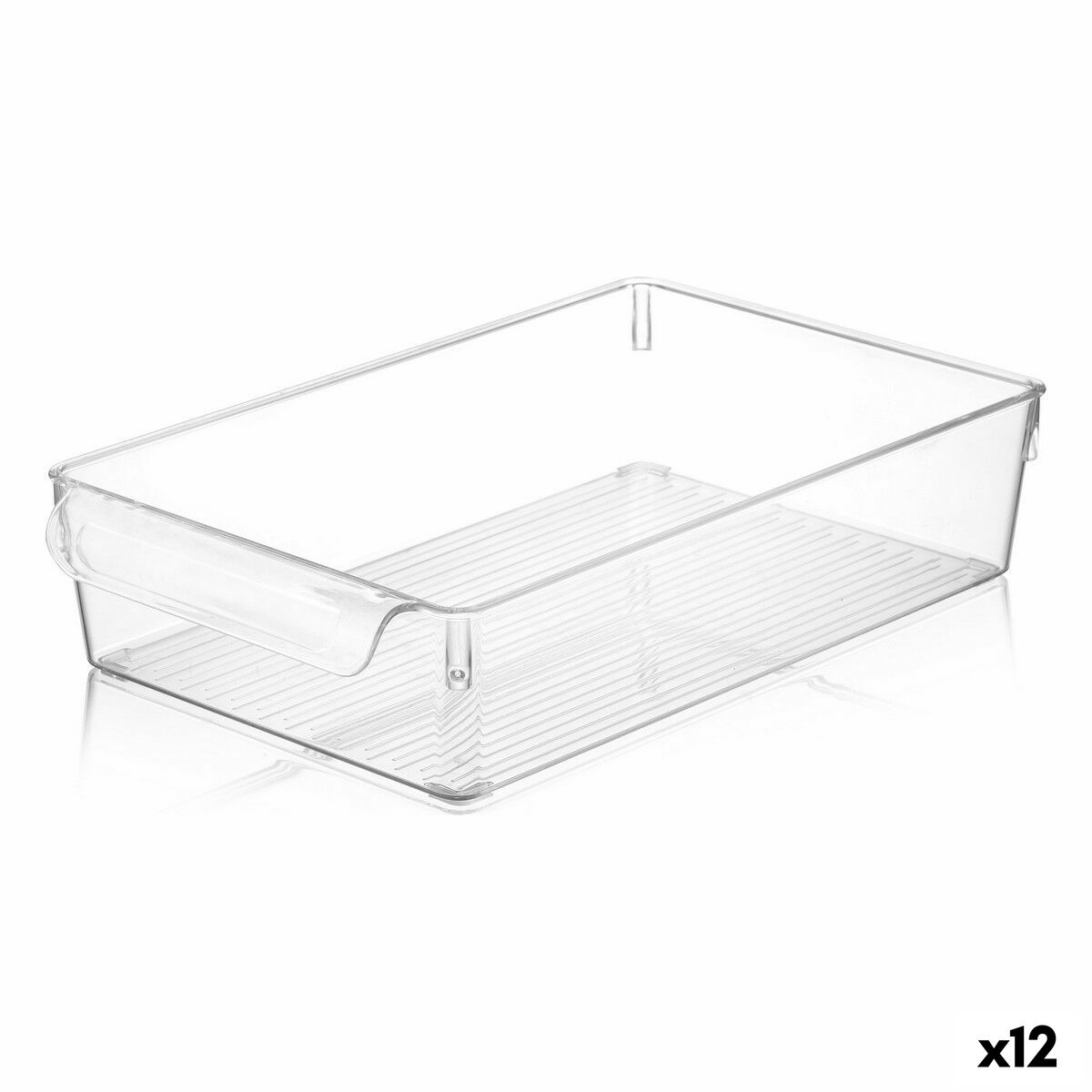 Allsidig låda Quttin Transparent 20 x 32,5 x 7 cm (12 antal) - 3