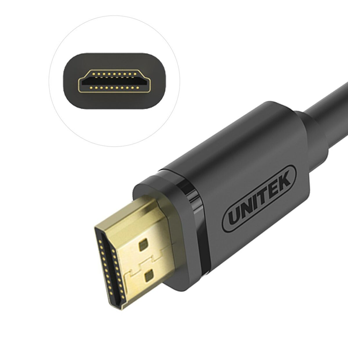Kabel HDMI Unitek Y-C138M 2 m - 2