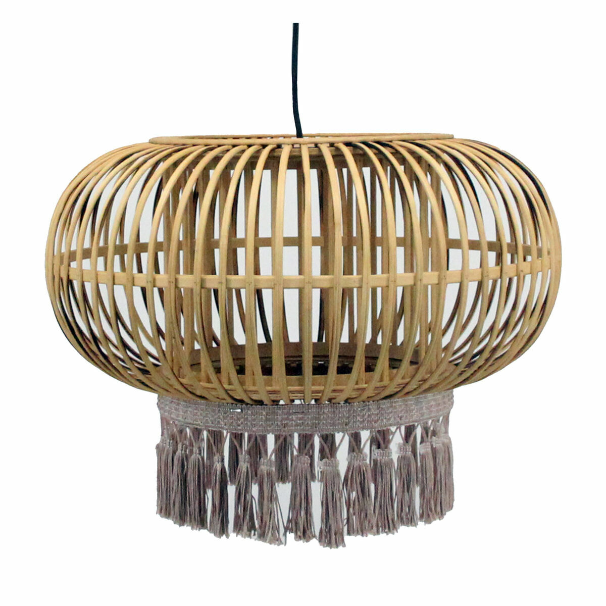 Taklampa DKD Home Decor Brun 50 W Frans Urban 220 V 44 x 44 x 32 cm