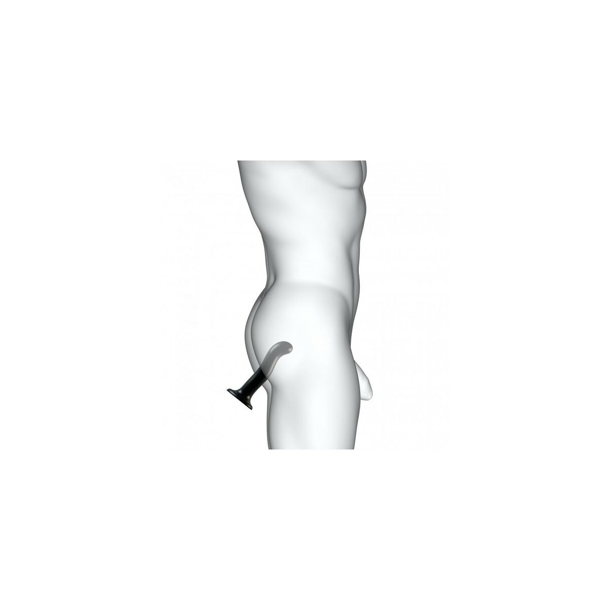 Dildo Strap-on-me POINT STIMULATOR Svart L - 8