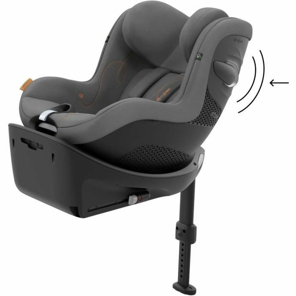 Bilstol Cybex Grå ECE R129/04 - 6