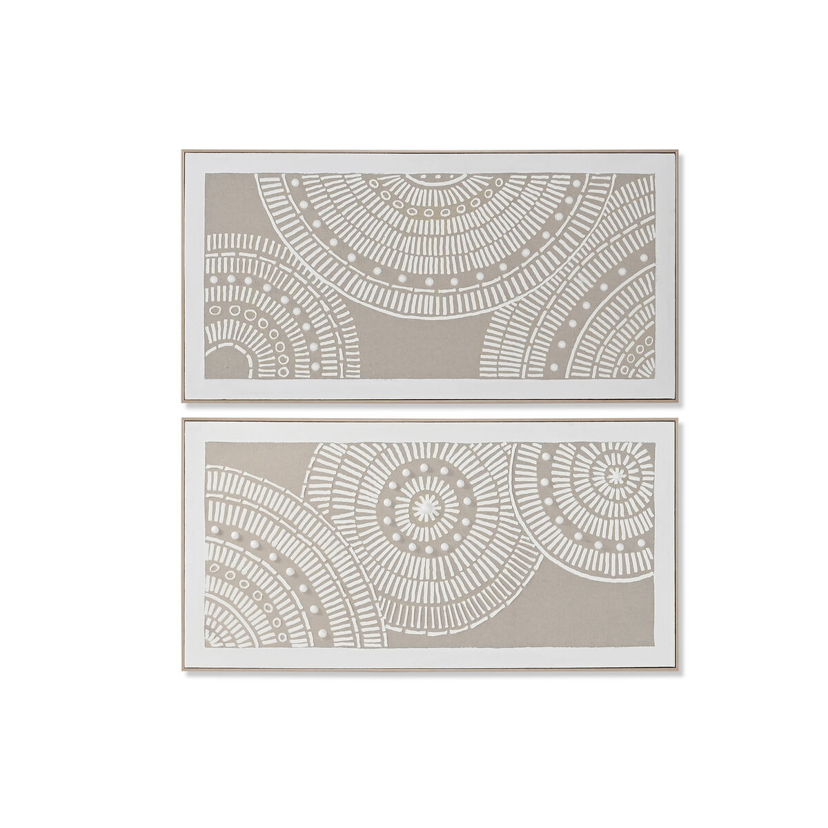 Kanvas Home ESPRIT polystyren Kanvas 122 x 4,5 x 62 cm