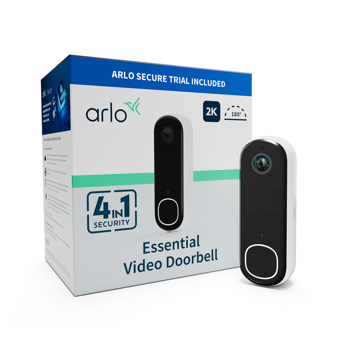 Smart interntelefon med video Arlo AVD4001-100EUS Vit - 2