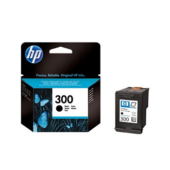 Original Bläckpatron HP 300 (CC640EE ABE) Svart