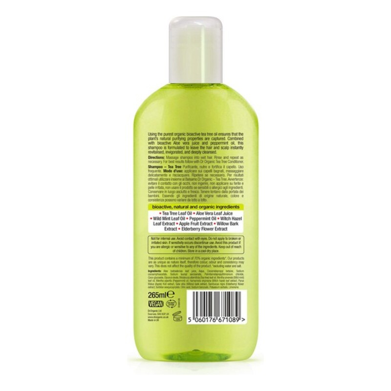 Rengöring schampo Dr.Organic DR00150 265 ml - 3