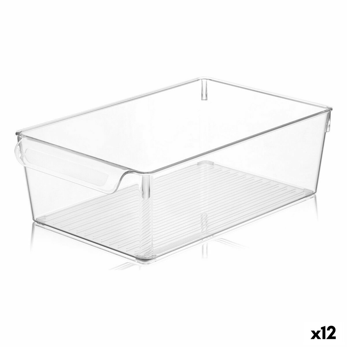 Allsidig låda Quttin Transparent 20 x 32,5 x 10 cm (12 antal)
