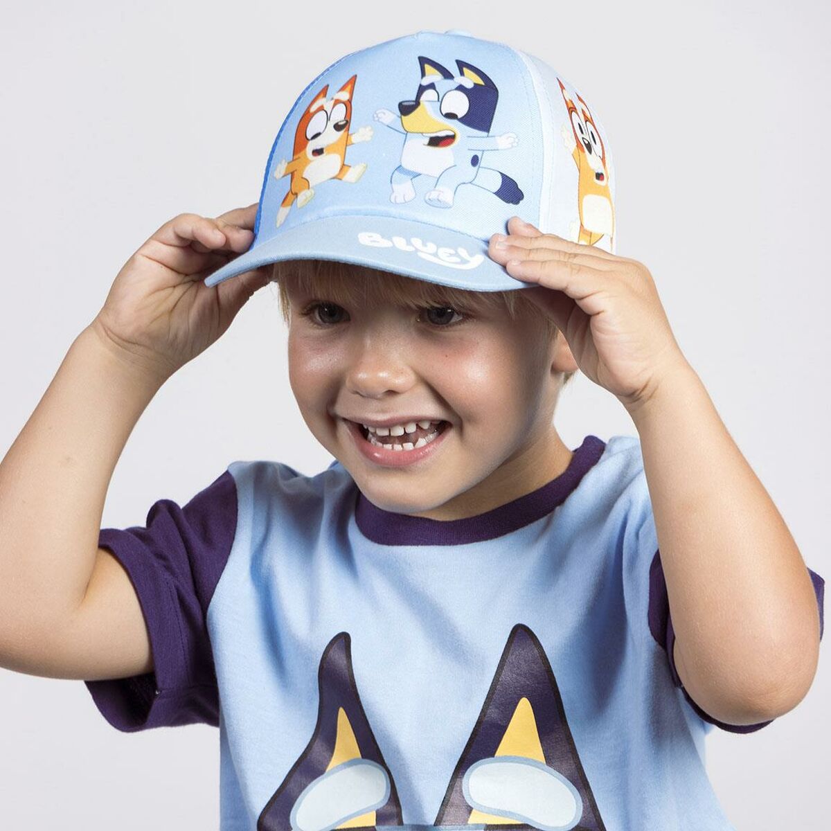Barnkeps Bluey Blå (53 cm) - 4