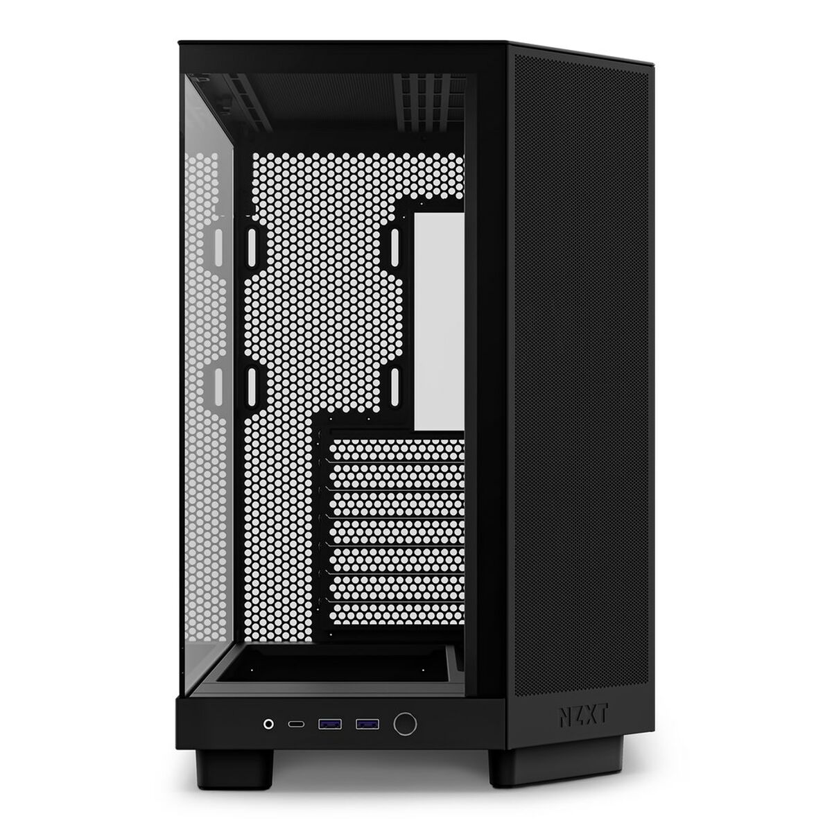 ATX Semitorn NZXT H6 Air Flow Svart