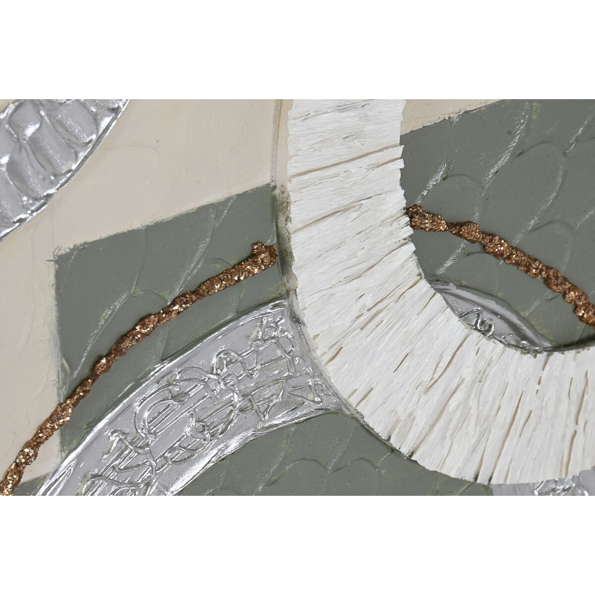 Kanvas Home ESPRIT Kanvas Trä MDF 80 x 3 x 80 cm - 3