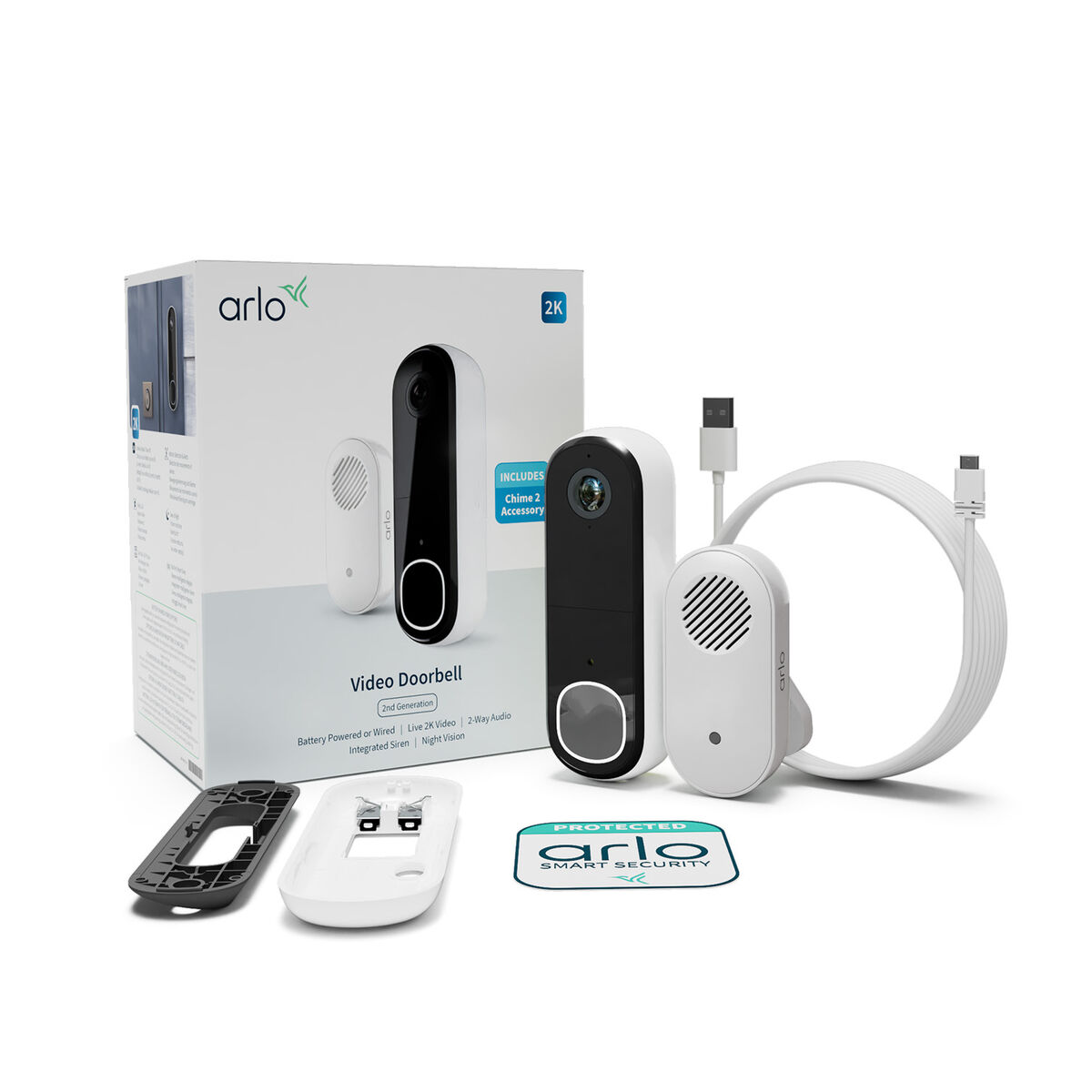 Smart interntelefon med video Arlo AVDK4001-100PES - 3