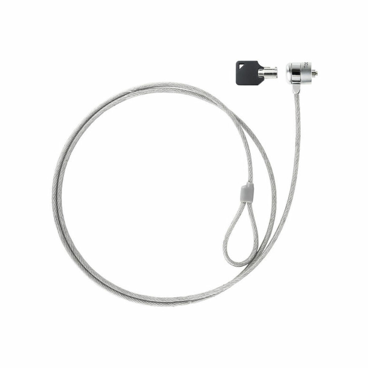Säkerhetskabel TooQ TQCLKC0025 Laptop Silver 1,5 m - 6