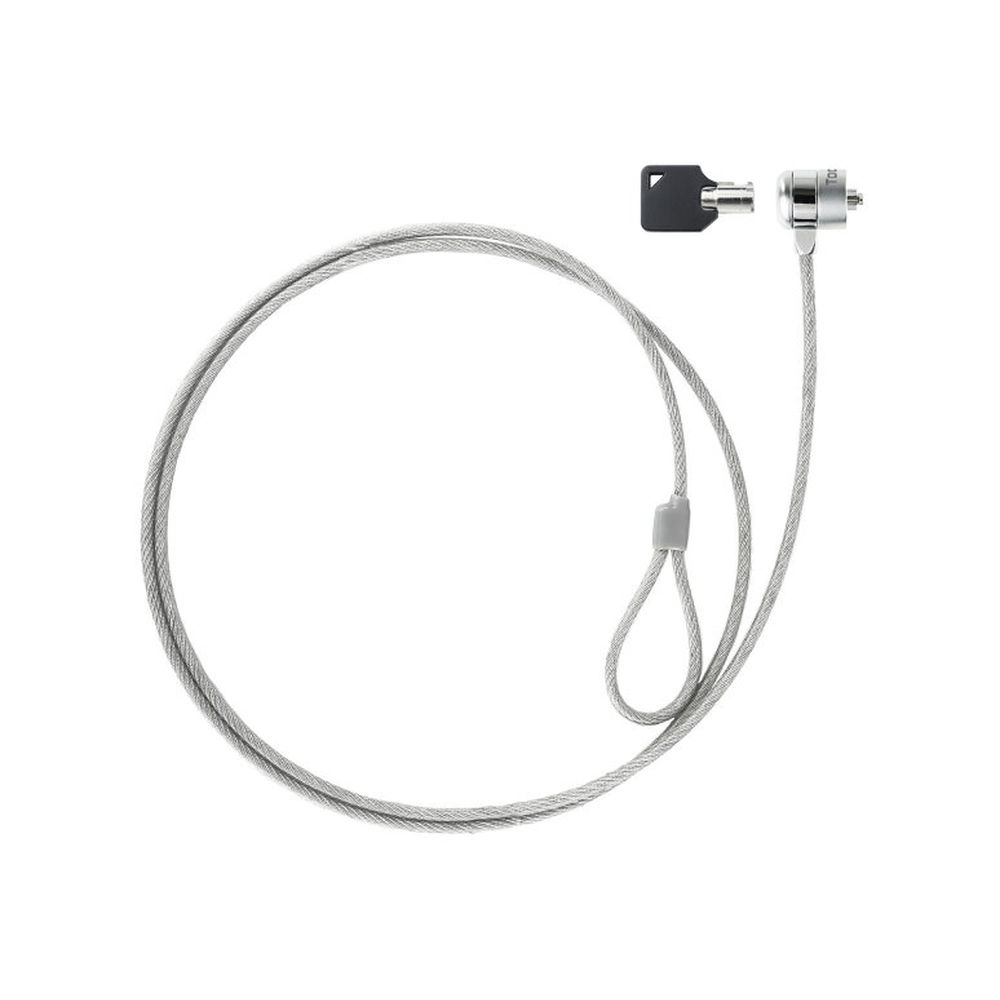 Säkerhetskabel TooQ TQCLKC0025 Laptop Silver 1,5 m - 2