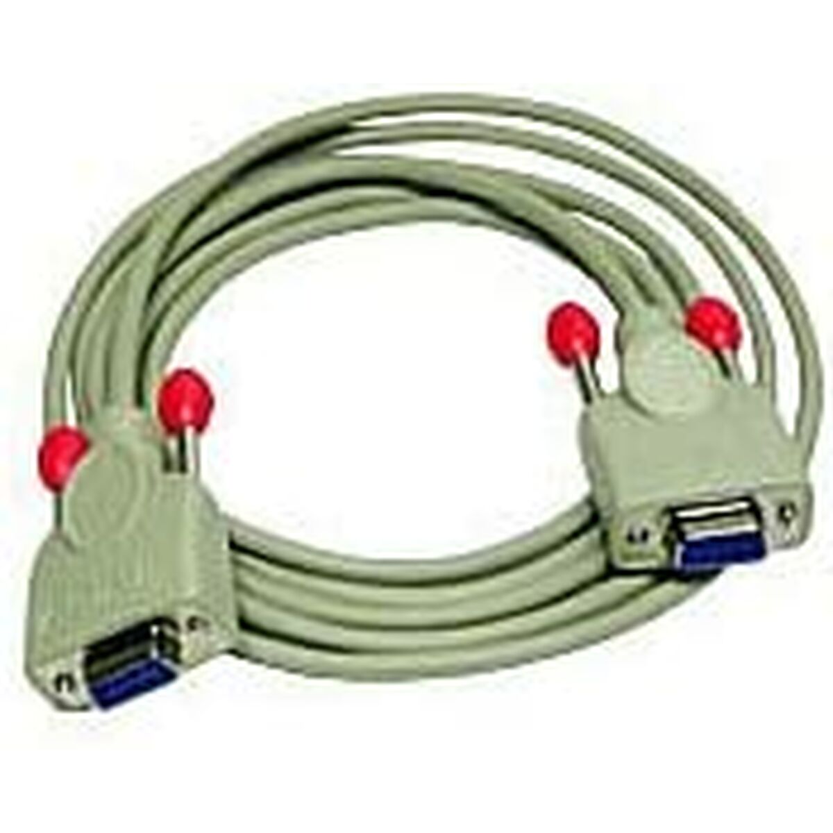 VGA Kabel LINDY 5 m Svart Grå