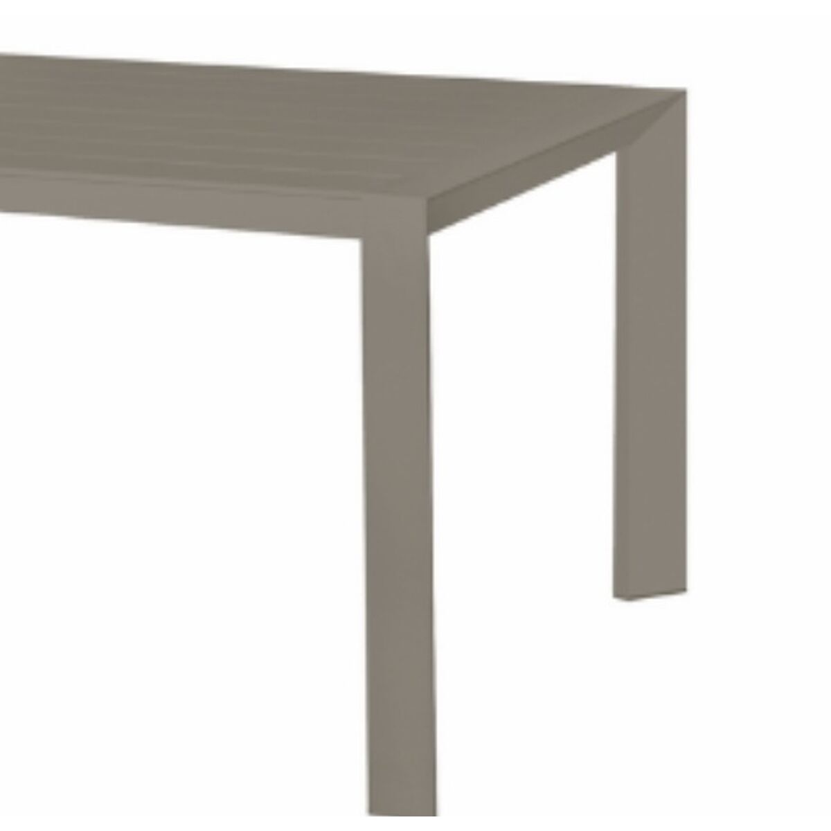 Matsalsbord Io Aluminium 180 x 100 x 75 cm - 2