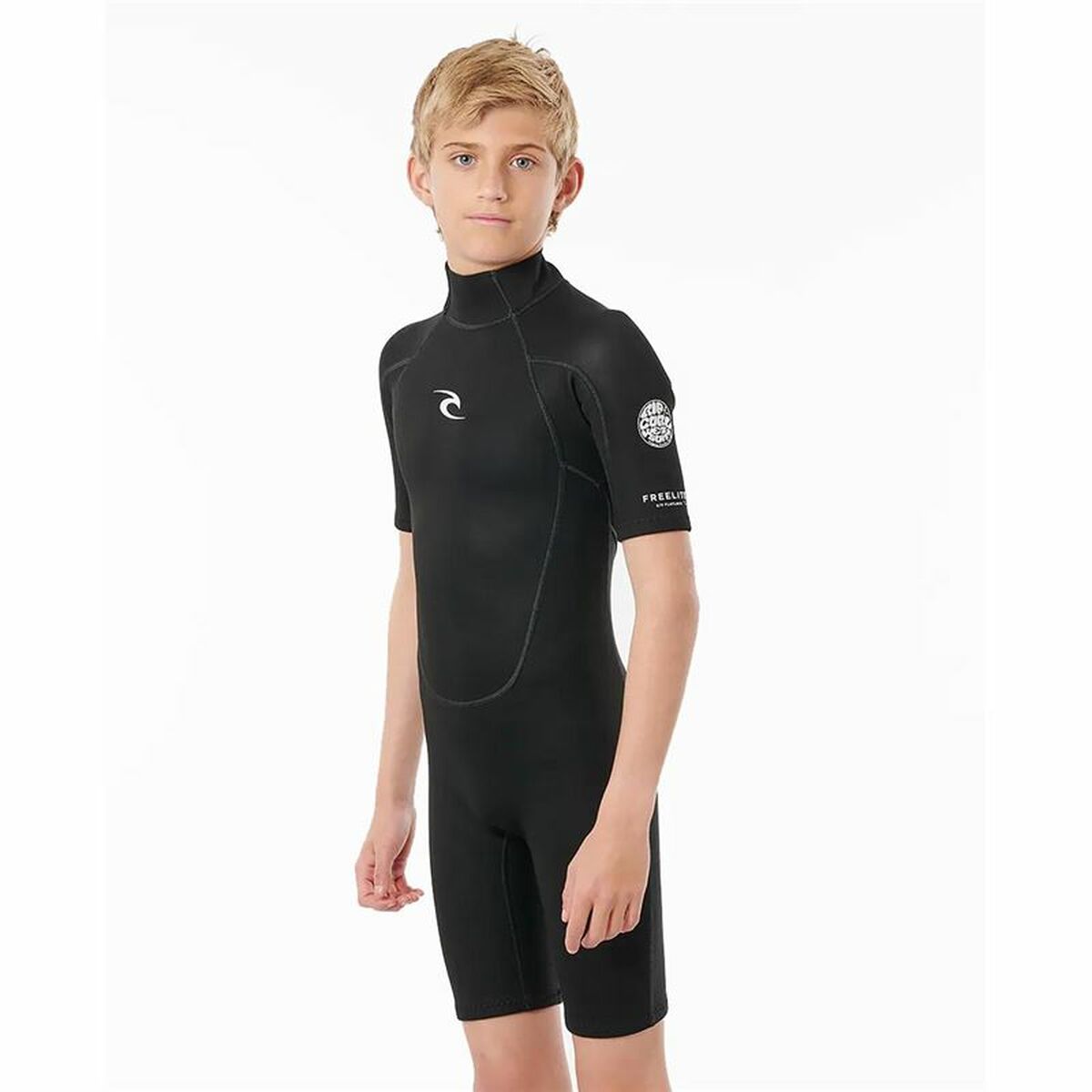 Neopren Rip Curl Freelite Spring Svart Barn Män