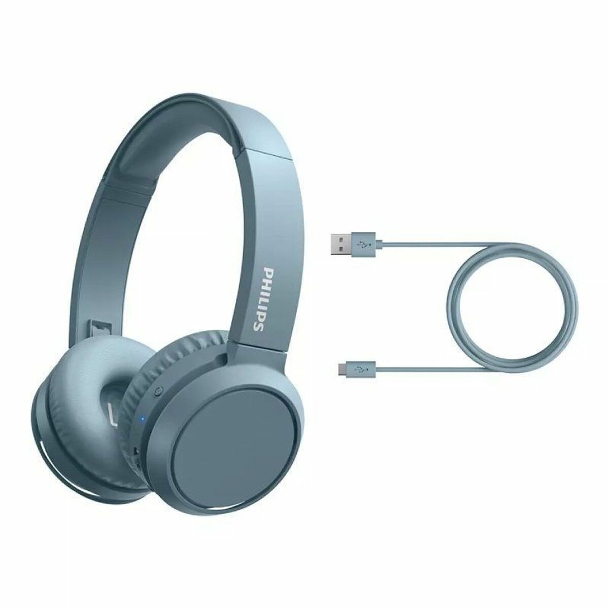 Hörlurar med Mikrofon Philips TAH4205BL/00 Blå - 3