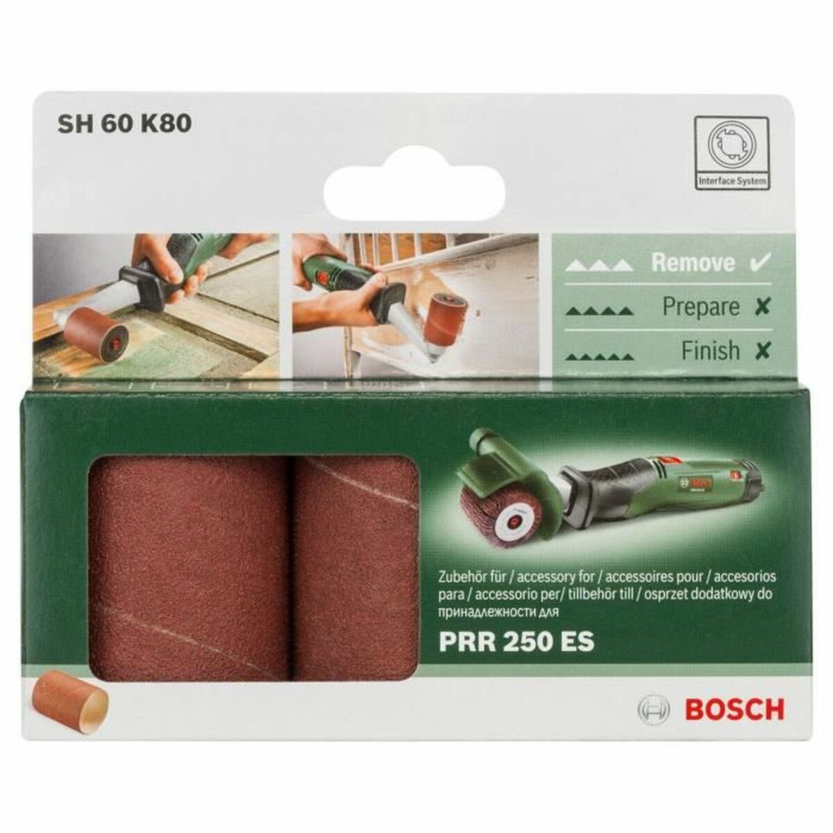 Rulle sandpapper BOSCH 1600A0014P Texoro - 2