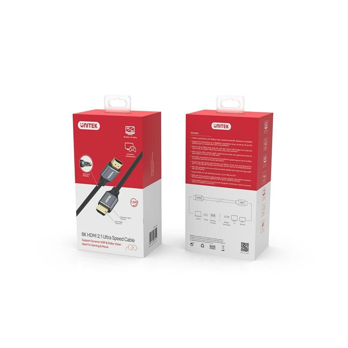 Kabel HDMI Unitek C139W 3 m - 2