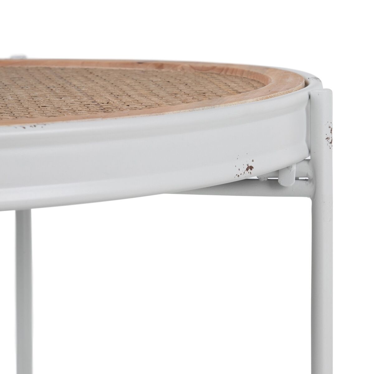 Soffbord 75 x 75 x 47 cm Metall - 6