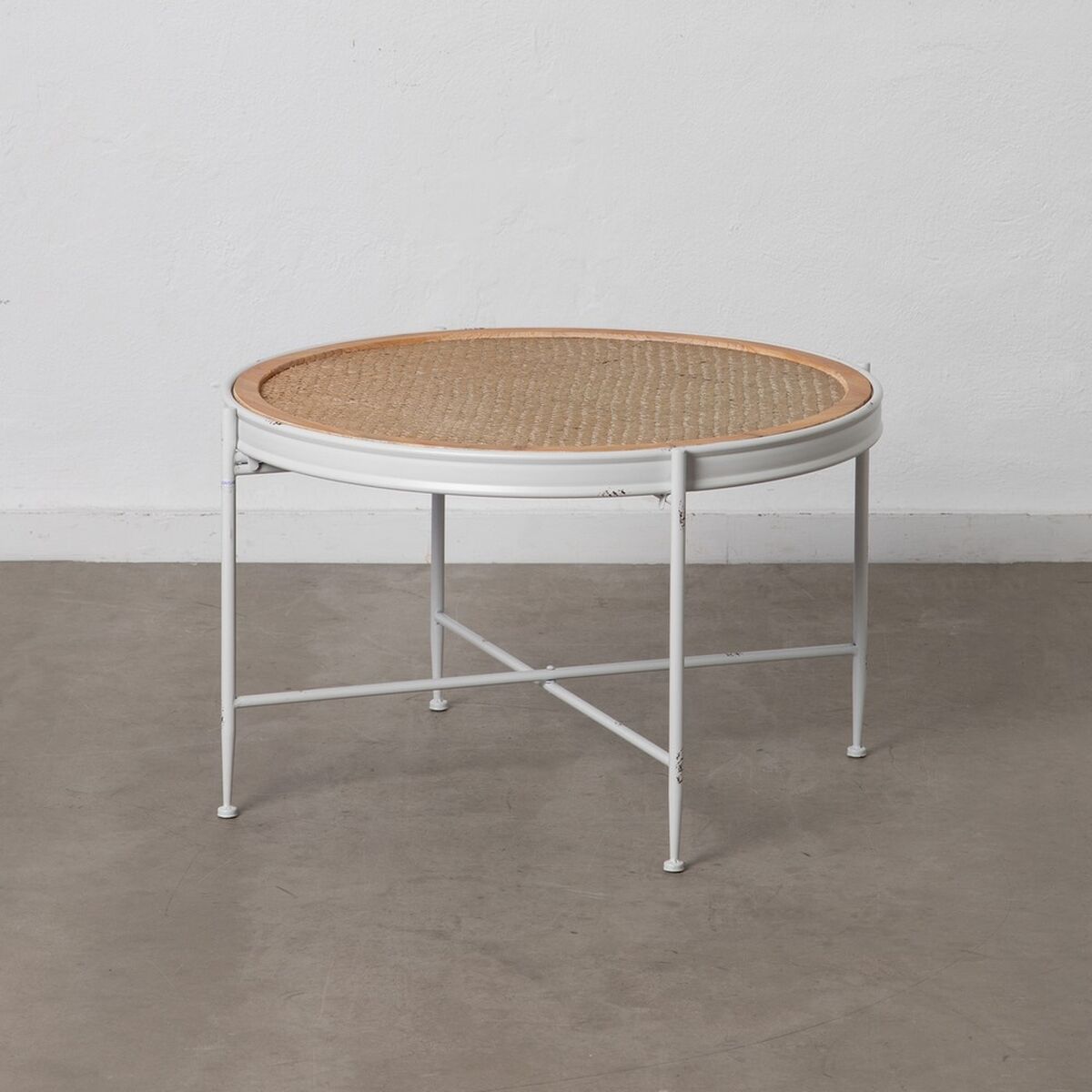 Soffbord 75 x 75 x 47 cm Metall - 2