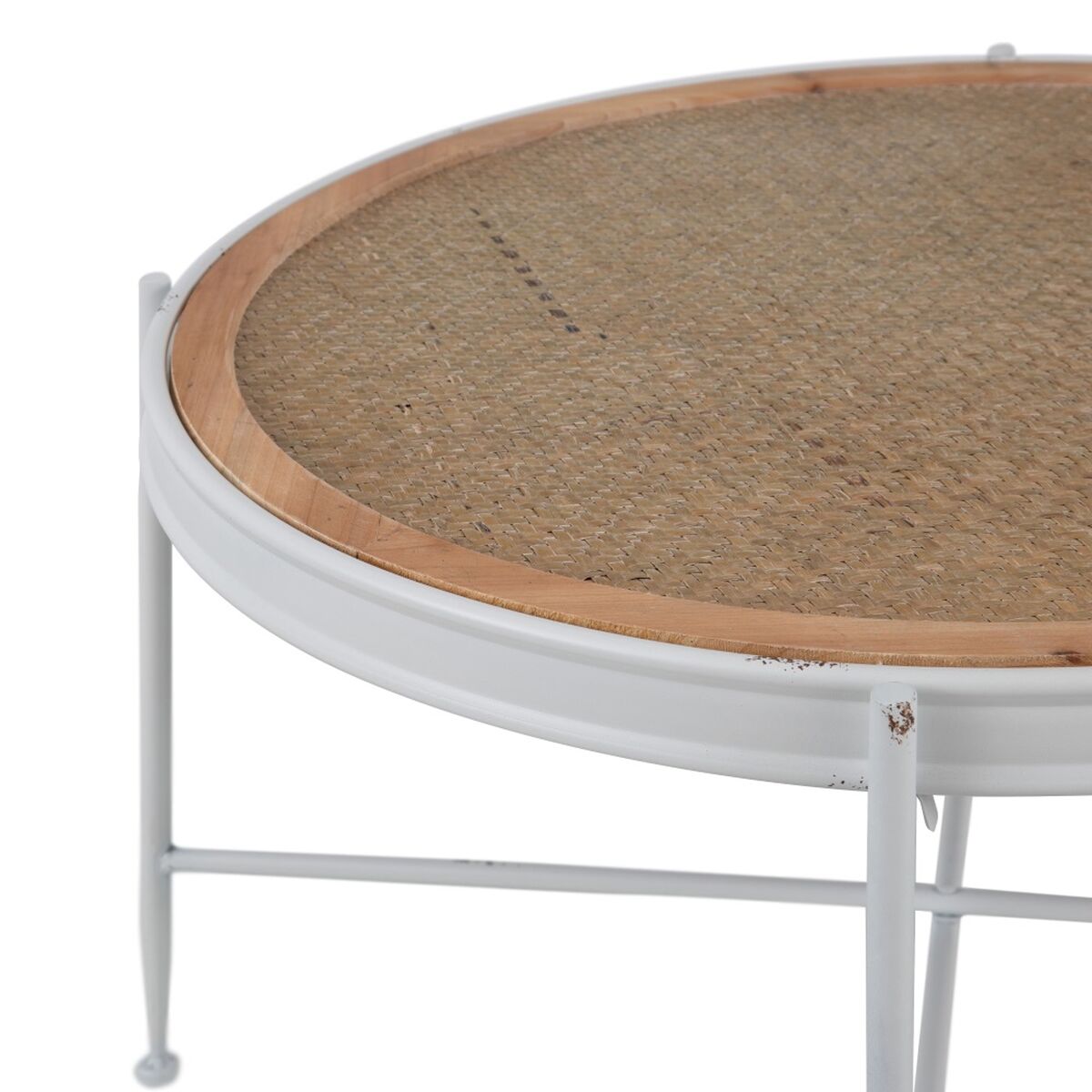 Soffbord 75 x 75 x 47 cm Metall - 7