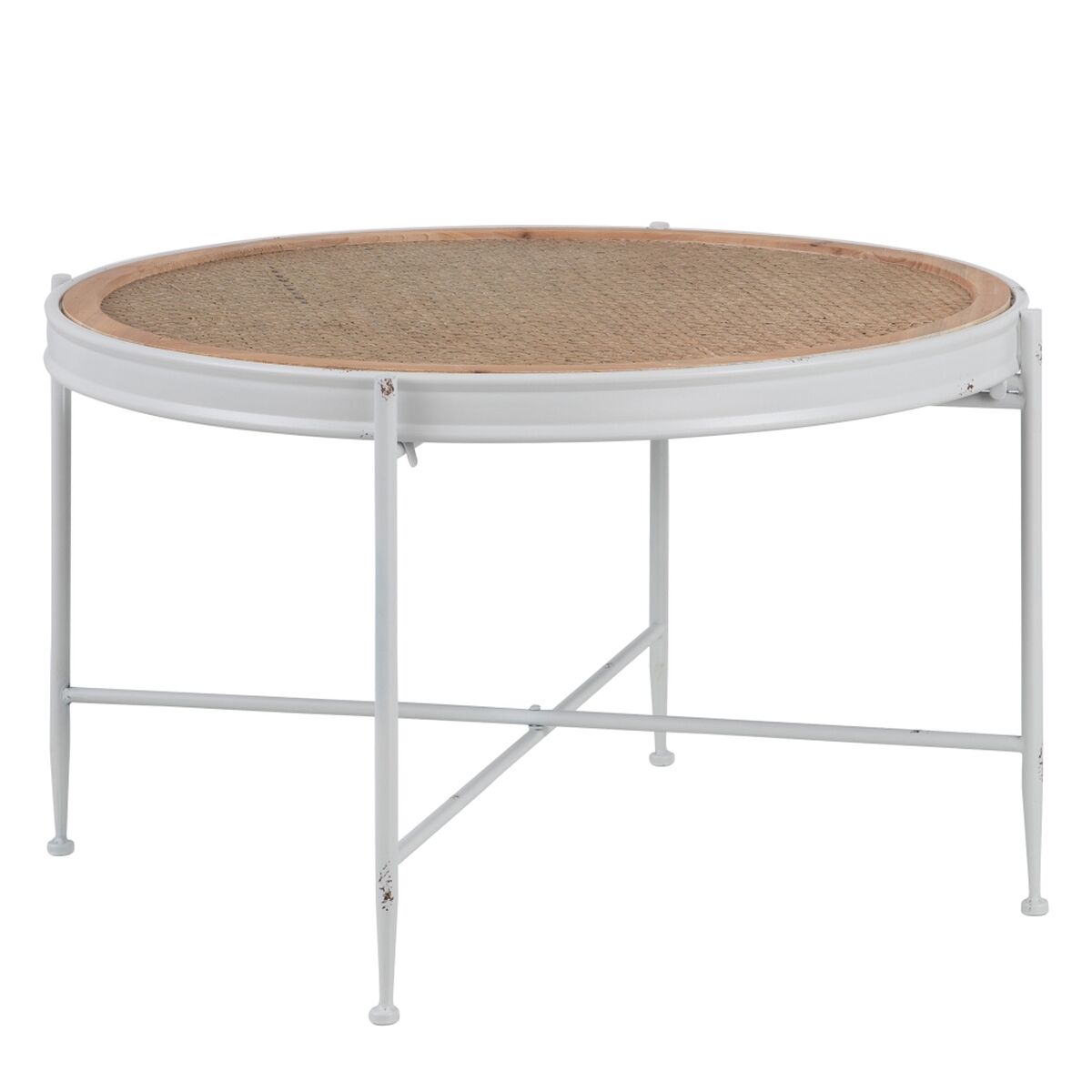 Soffbord 75 x 75 x 47 cm Metall