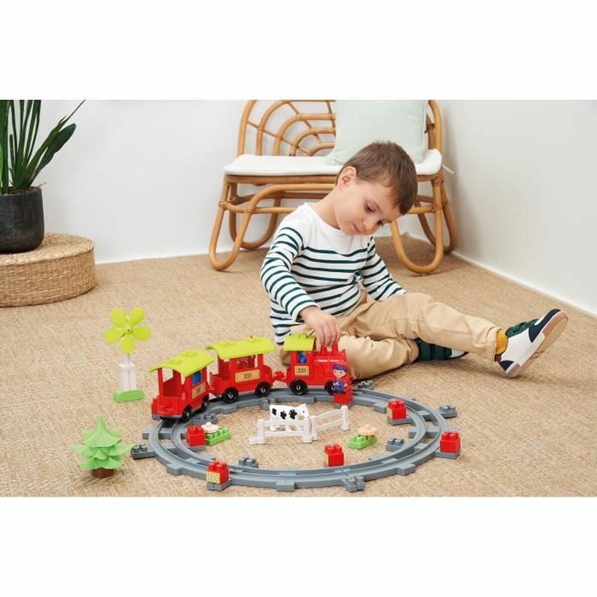 Byggsats Ecoiffier TRAIN DE CAMPAGNE - 4