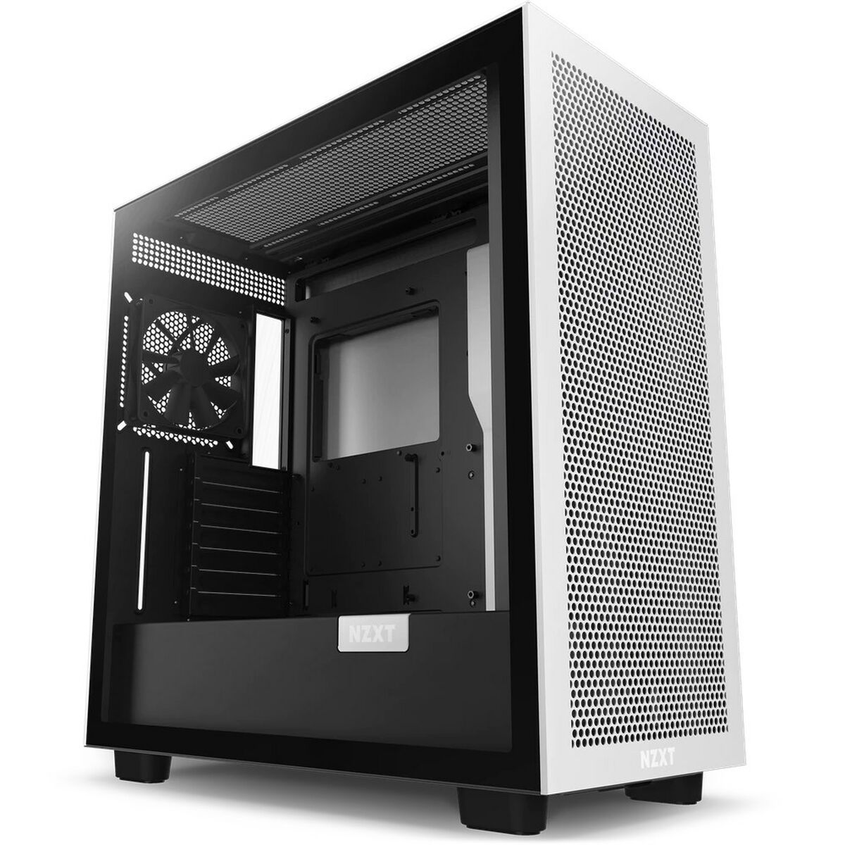 ATX Semitorn NZXT CM-H71FG-01 Vit/Svart Svart/Vit - 5