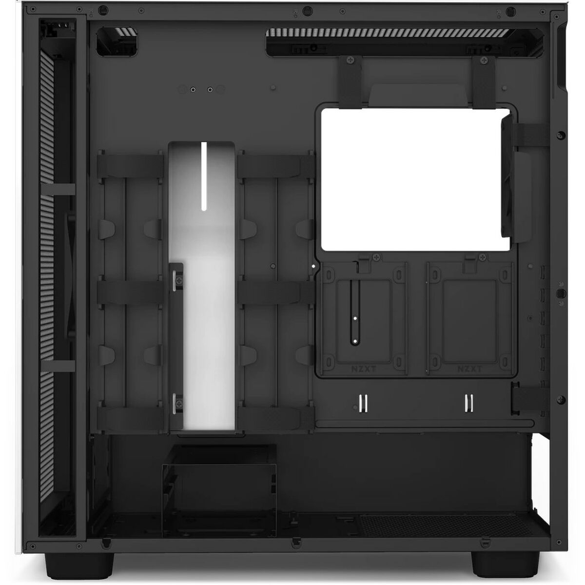 ATX Semitorn NZXT CM-H71FG-01 Vit/Svart Svart/Vit - 4