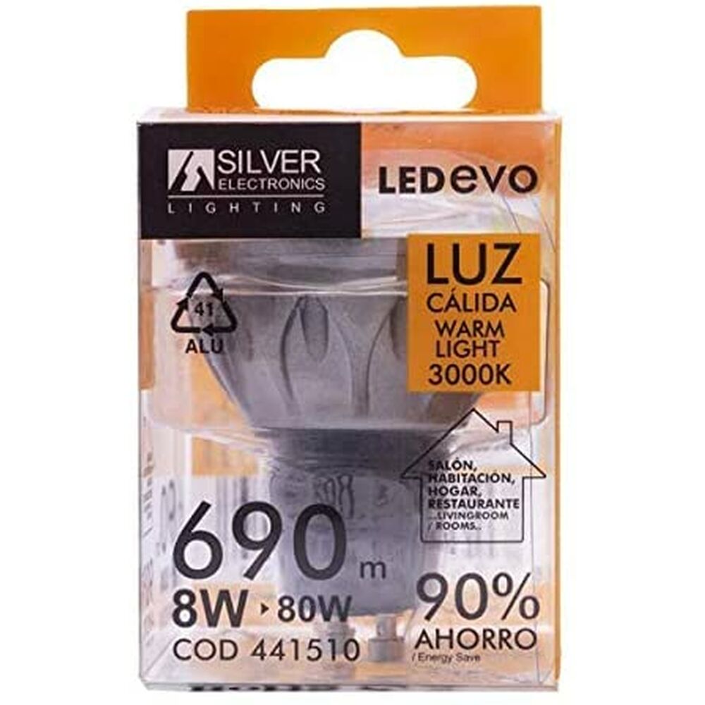 LED-lampa Silver Electronics EVO 3000K GU5.3 8W - 2