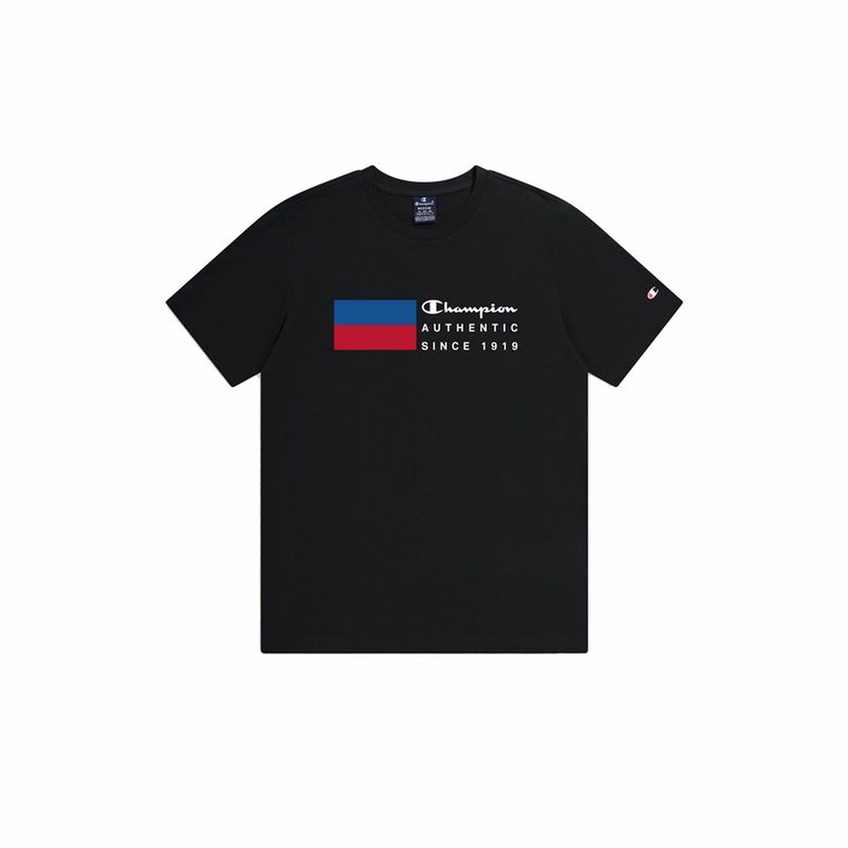 T-shirt med kortärm Herr Champion Crewneck