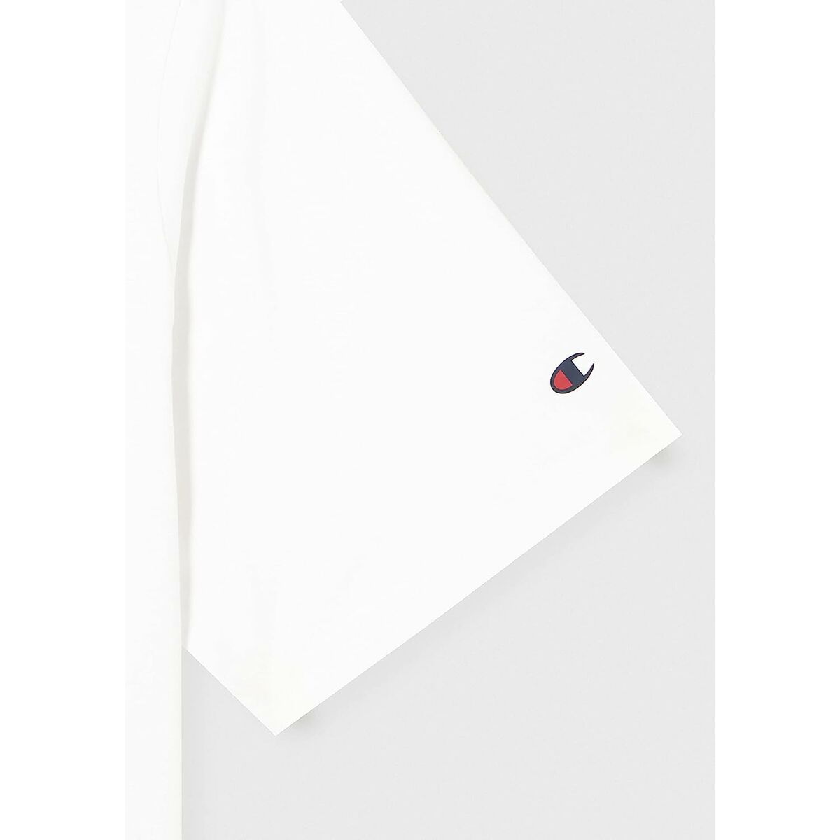 T-shirt med kortärm Herr Champion Crewneck Vit - 5