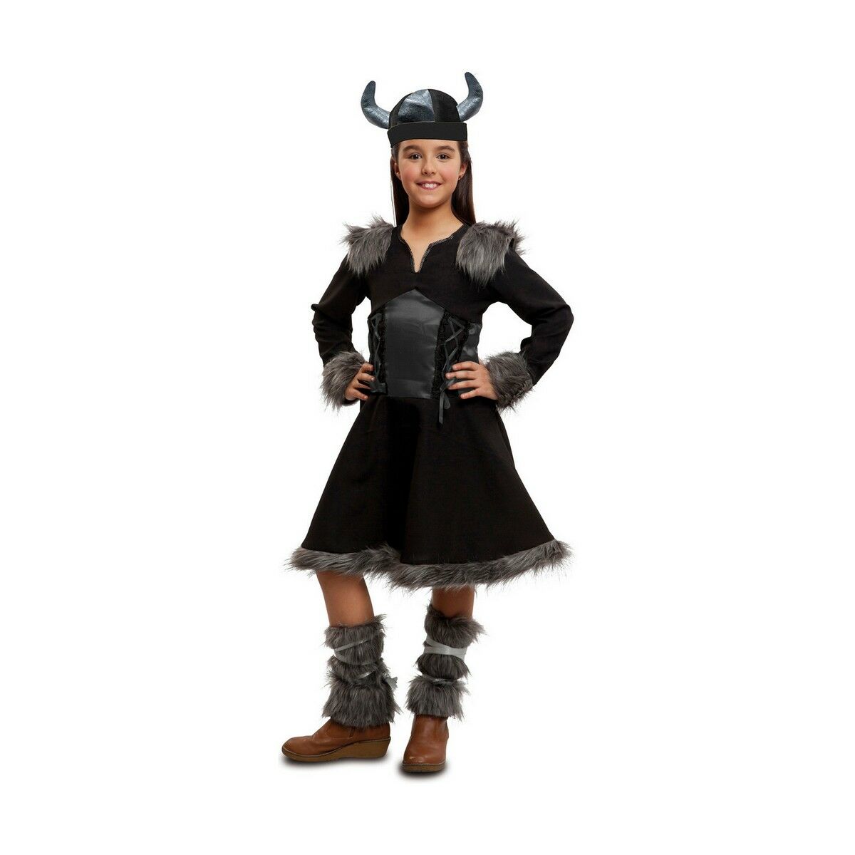 Maskeraddräkt för barn My Other Me Vikingakvinna
