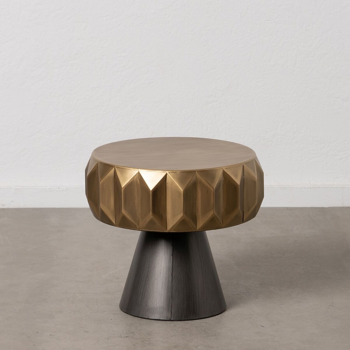Soffbord Svart Gyllene Järn 49 x 49 x 45,5 cm - 2