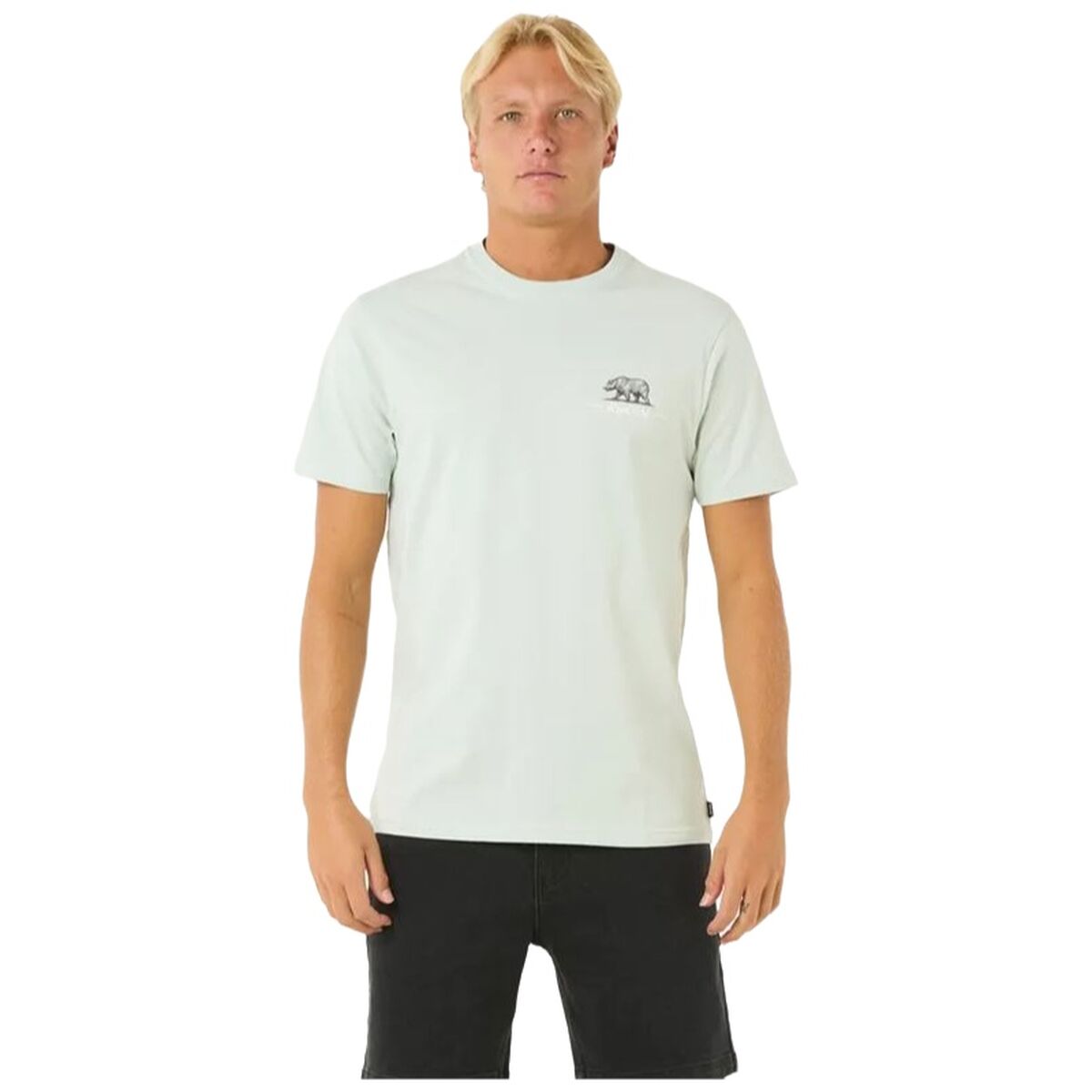T-shirt med kortärm Herr Rip Curl Desti Animals Tee