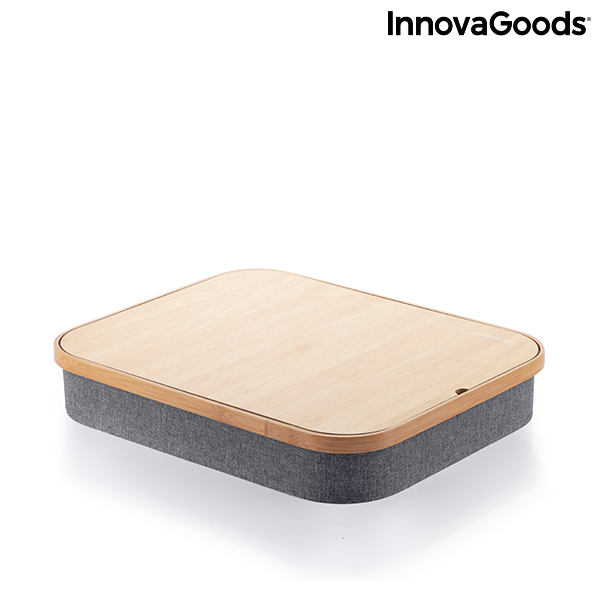 Transportabelt skrivbord för bärbara datorer med förvaringsfack Larage InnovaGoods - 4