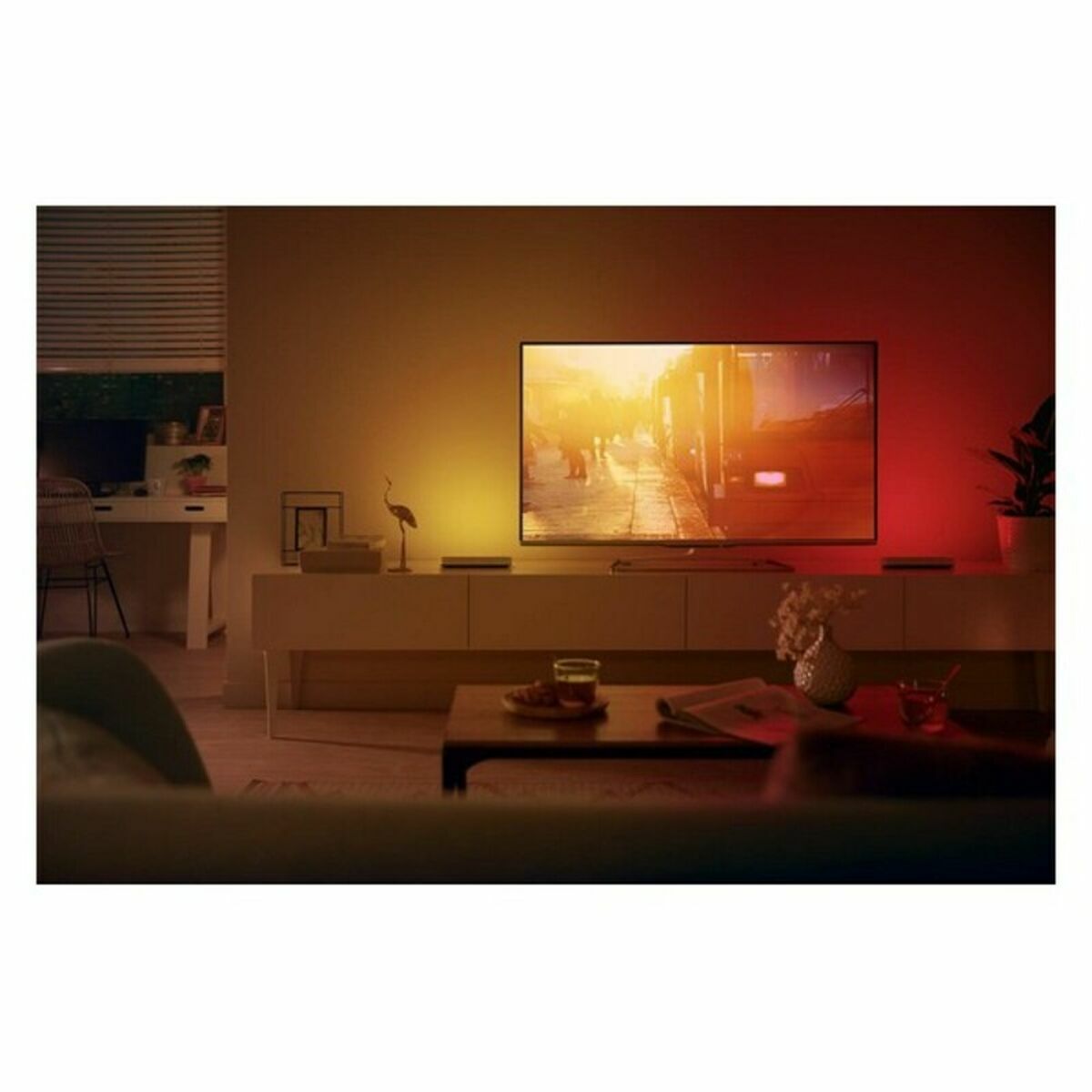 Bordslampa Philips Pack individual barra de luces Play Vit Syntetisk Plast - 8