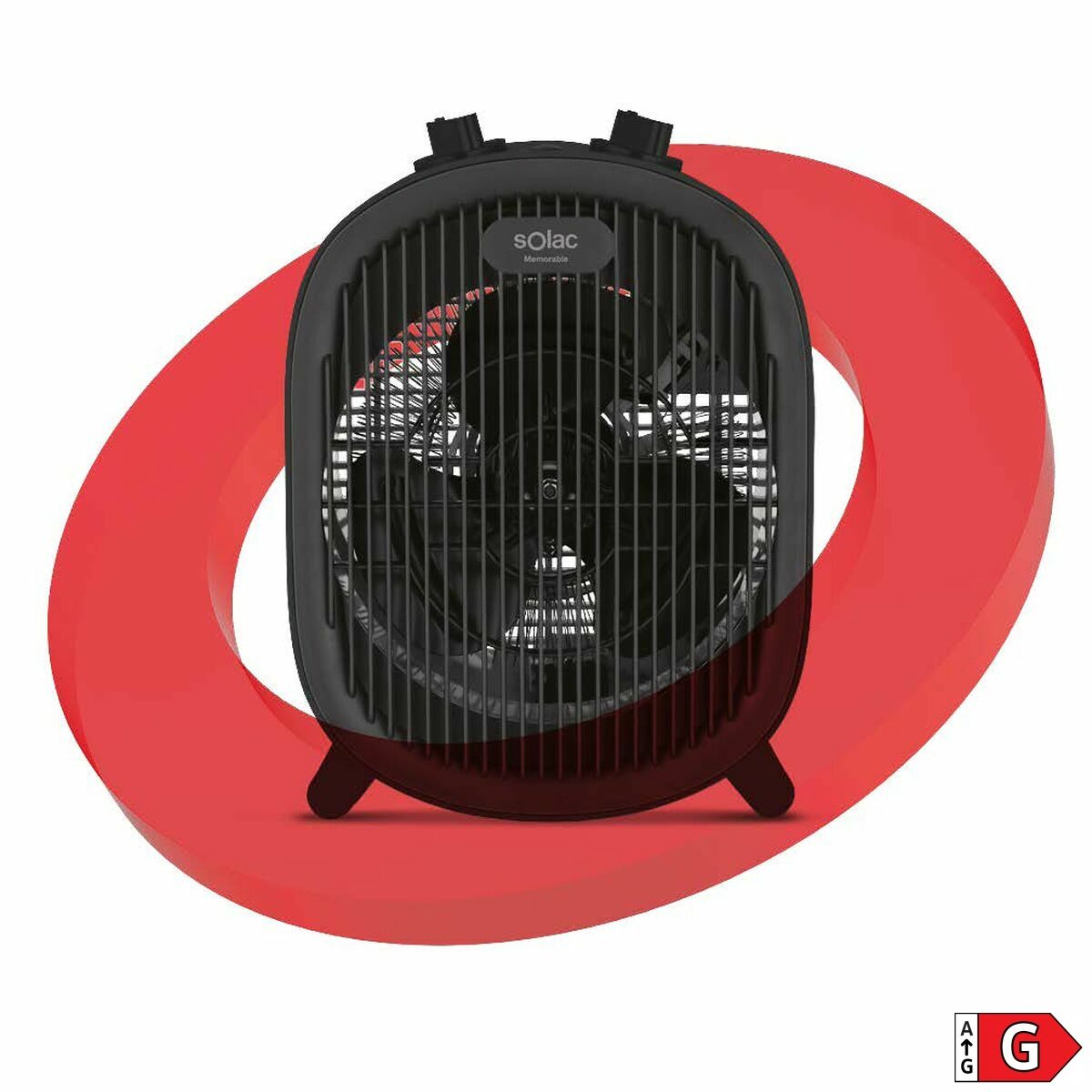 Värmeelement Solac TV8436 Svart 2000 W - 3