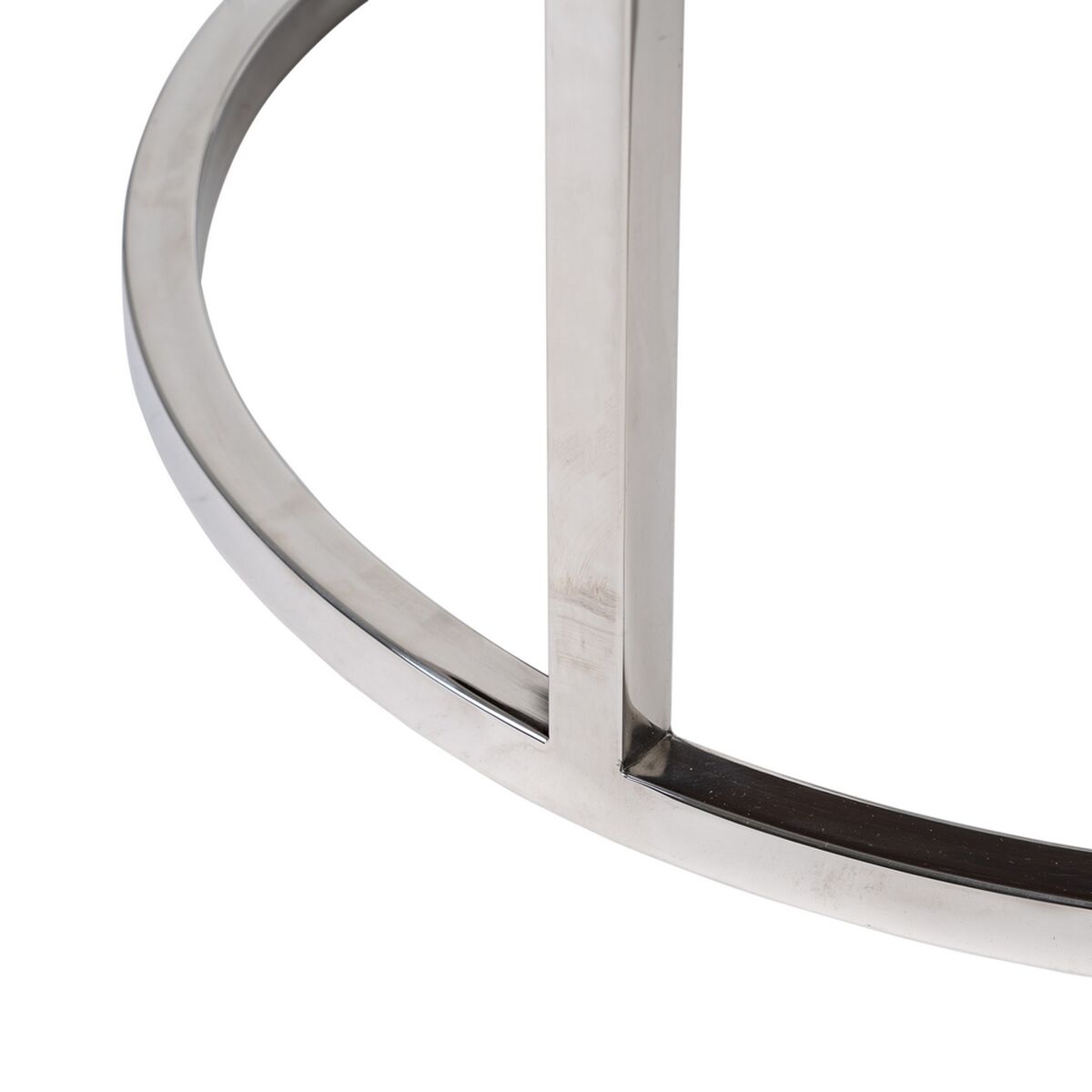 2-bordsset Brun Silvrig 75 x 75 x 41 cm (2 antal) - 8