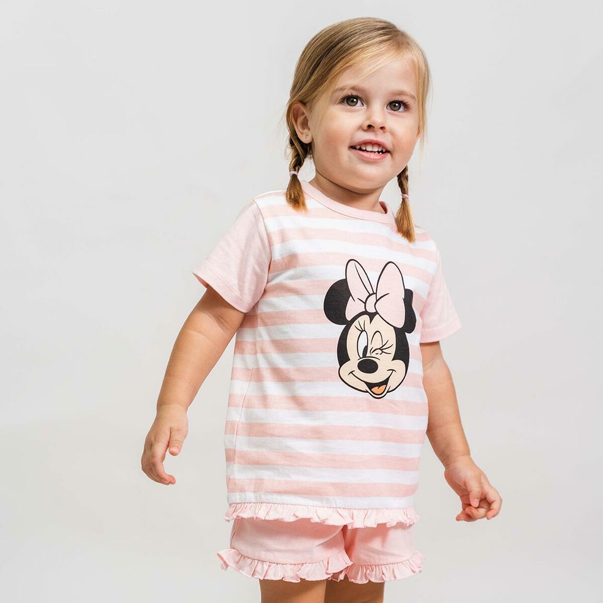 Pyjamas Barn Minnie Mouse Rosa - 5