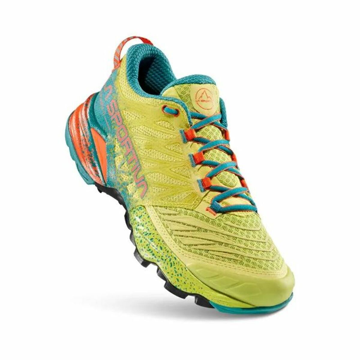 Gymnastiksko, Dam La Sportiva Akasha II Limegrön - 5