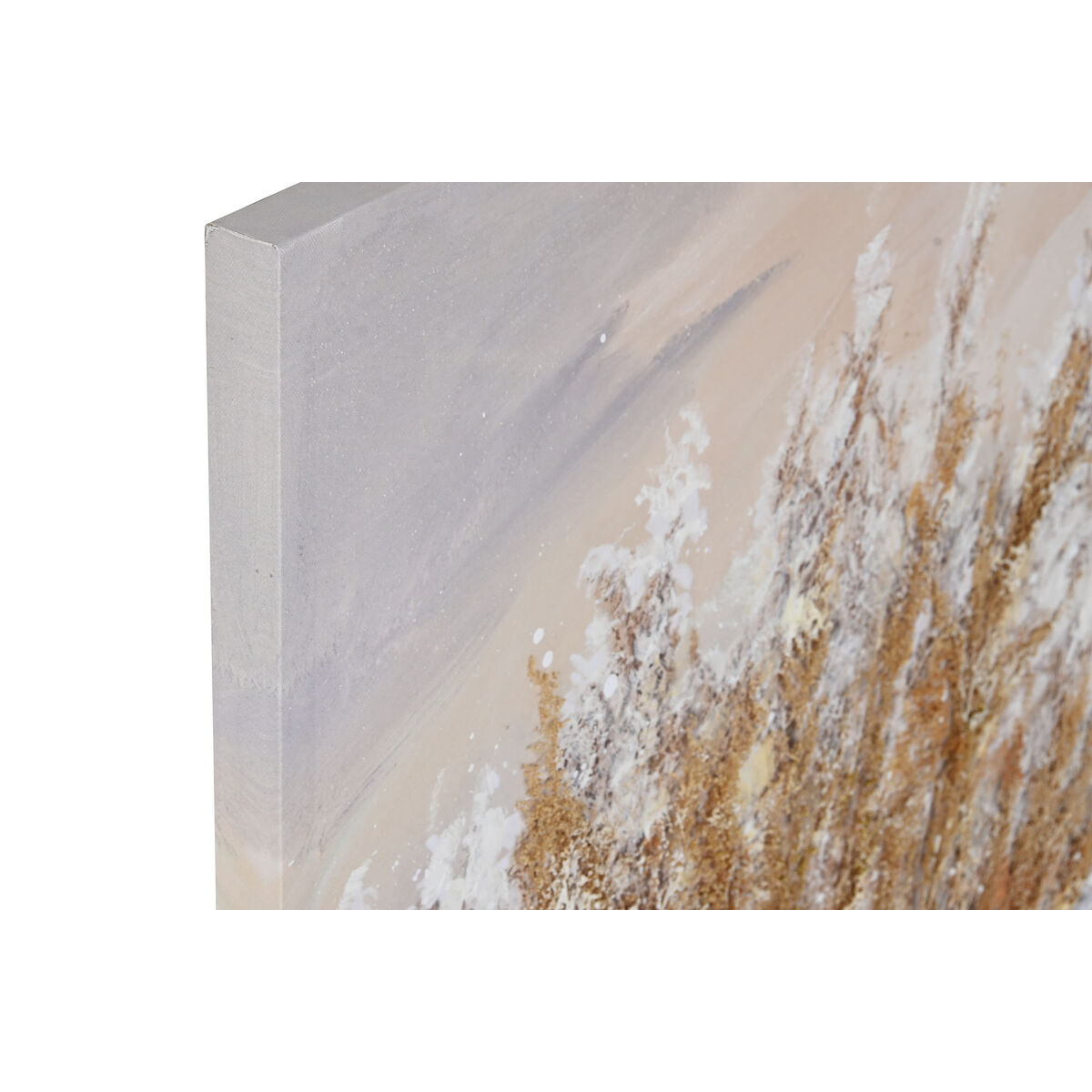 Kanvas Home ESPRIT Kanvas Trä MDF 80 x 3 x 80 cm - 2