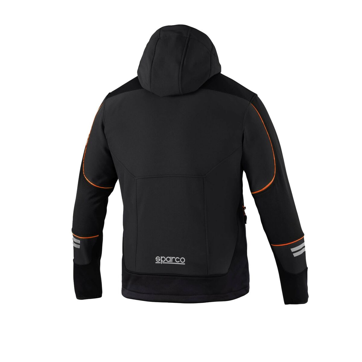 Vindjacka Sparco TECH SOFT-SHELL Svart Orange L - 2