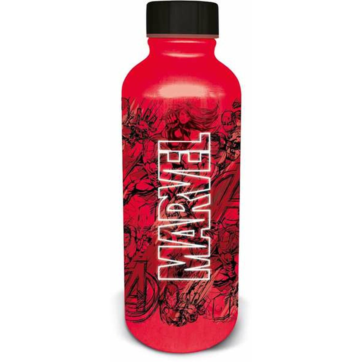 Vattenflaska Marvel Röd Aluminium 755 ml