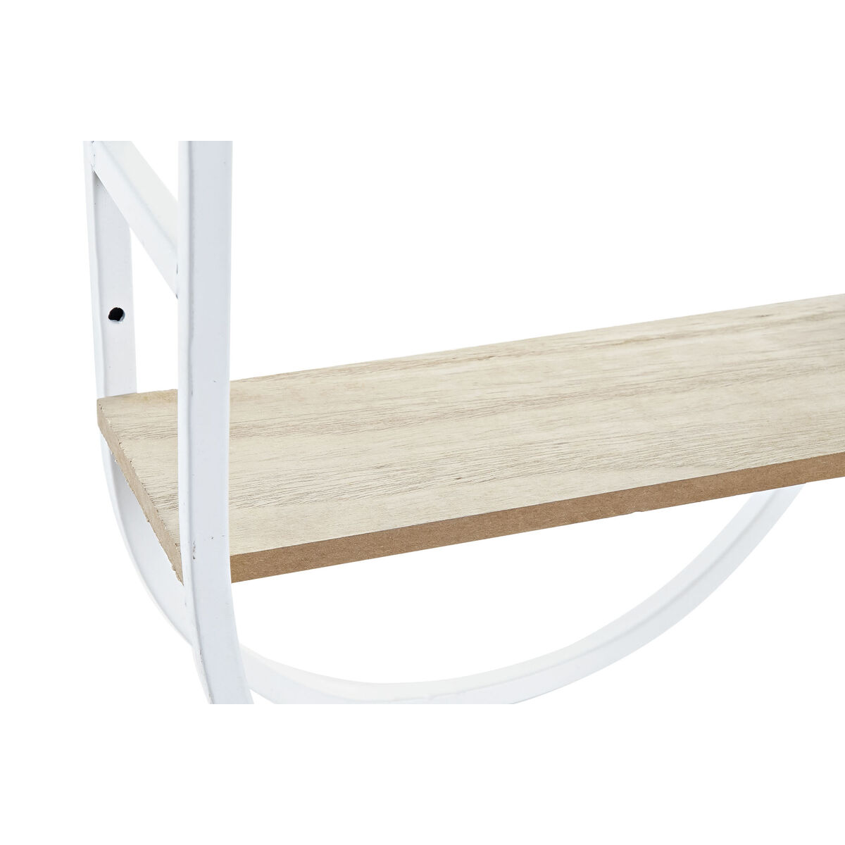 Väggklocka DKD Home Decor Naturell Metall MDF Vit (25,5 x 11,5 x 71 cm) - 8